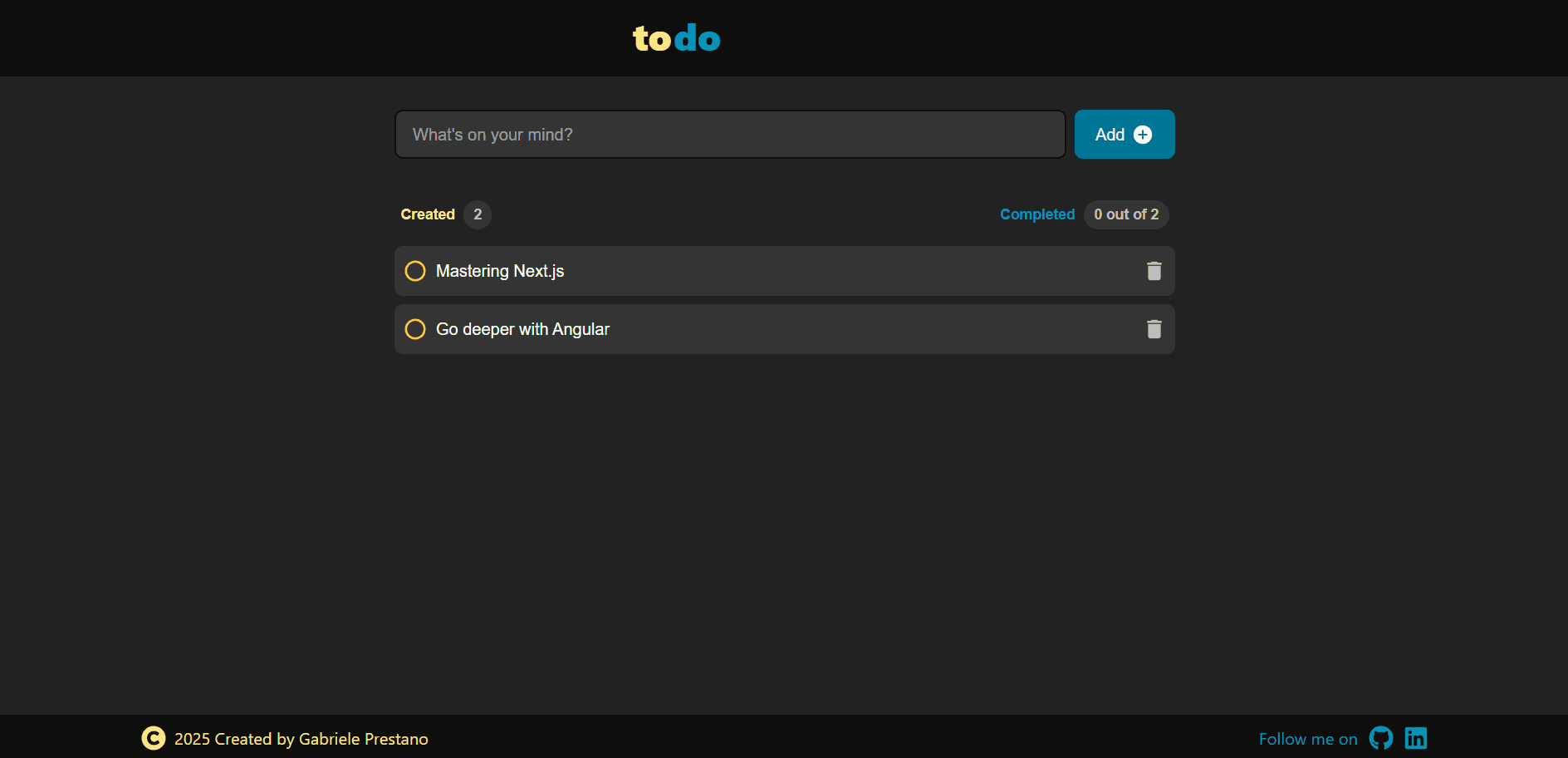 To-Do List